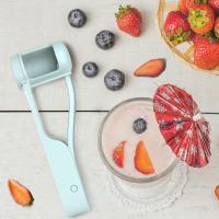 Cortador De Tomates Y Frutas Para Niños Herramienta Para Ensalada De Frutas Eco-amigable Accesorio De Cocina Para Bebés - details 5