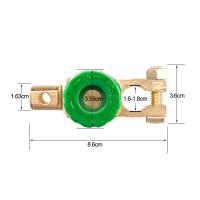 Interruptor De Batería Universal Para Coche Y Motocicleta Protector De Corte Rápido Terminales De Batería RV Interruptor De Desconexión - details 1