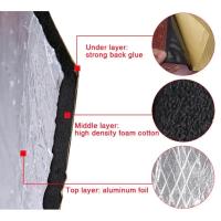 Alfombrilla De Sonido Para Coche Auto Aislante De Calor Y Ruido Resistente a La Vibración Adhesivo 200*50cm Tapete De Aluminio Para Engarzado En Motor Y Puertas - details 3