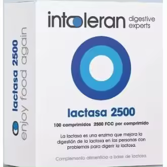 Intoleran Lactasa 2500 100 Comprimidos - 1