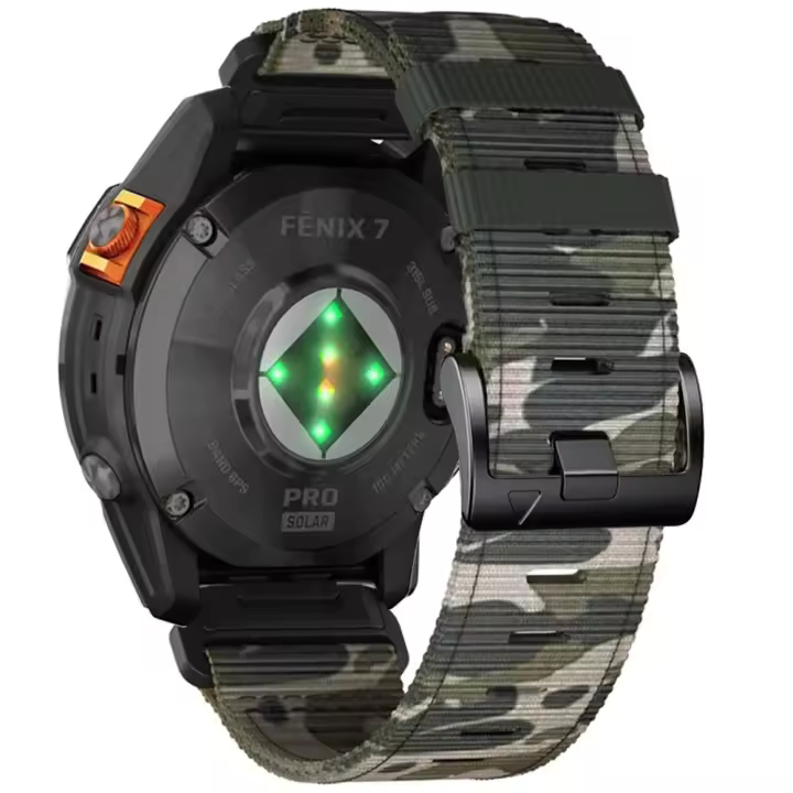 Correa De Nylon Para Garmin Fenix 7 7X 6X Pro/Epix pro Gen 2 51mm 47mm Correa Tejida Unisex Compatible Con Garmin Fenix6 6X 5 5X plus Enduro - 1