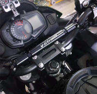 Manillar Ajustable Para Suzuki VSTROM 650 DL650 DL250 DL1000 Barra De Equilibrio De Manillar CNC De Aluminio Y POM - details 6