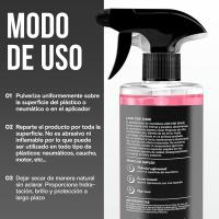 LIONSWAY - TIRESHINE 500ml – Tratamiento Neumáticos y Plásticos, Extra Brillo, Hidratante con Aplicador - details 2