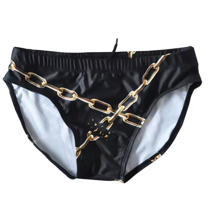 Bragas De Natación Para Hombre Briefs De Baño Deportivo Para Playa Traje De Baño Sexy Surf Wear Short De Agua - 1