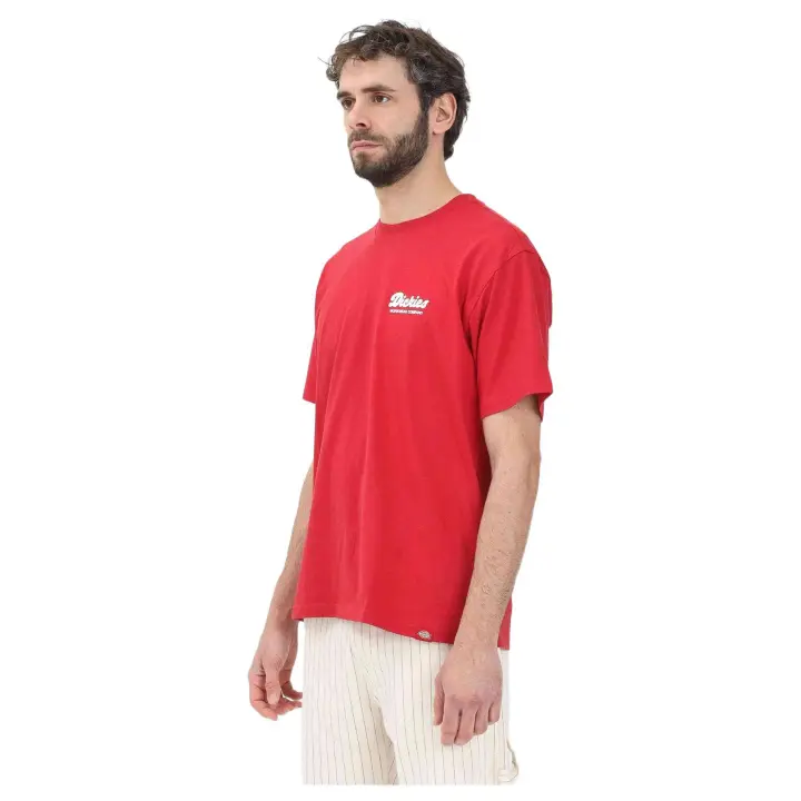 Camiseta marca Dickies modelo Dk0A4Z8Z0Er1 para hombre en color rojo - 1
