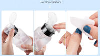Botellas Vacías Para Uñas Recargables 50/150/180/250ml Dispensador De Polvo De Uñas Limpiador De Maquillaje Herramienta De Manicura - details 12