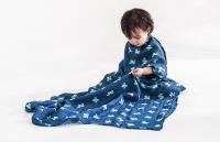 Elinfant Manta De Seda De Bambú Y Algodón Para Bebé Recién Nacido 120x110cm Toalla De Baño Y Envoltura De Alta Calidad Con Estampado Digital Unisex - details 10