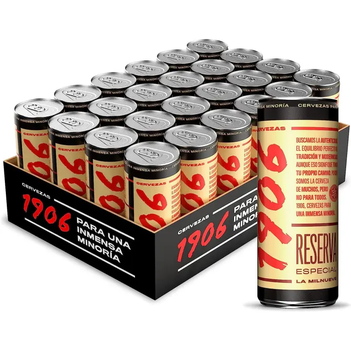 Cerveza 1906 lata 33cl (24unidades) - 1