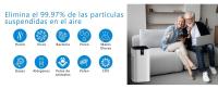 MIDEA Purificador de Aire con Filtro HEPA hasta 88 m2 - Air Purifier silencioso alta potencia CADR 740 m3/h - Industrial Neutralizador de Olores para alergías - Elimina el 99,99% de Bacterias - details 2