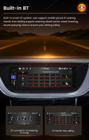 Reproductor Multimedia Universal Para Coche 1DIN Sistema Inteligente Android Con Wireless Carplay Y Android Auto Soporte BT FM Radio AUX Conexión Pantalla Táctil 6.5 Pulgadas Resolución 800x480 - details 14