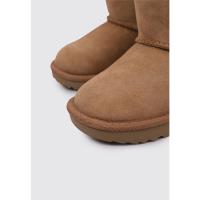 UGG MINI BAILEY BOW II Botas Planas Bebé - niña (hasta la talla 30) Cuero - details 1