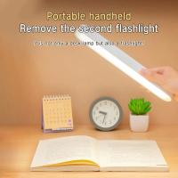 Lámpara De Mesa LED Con Luz Nocturna Recargable Por USB Magnética Y Dimmable Para Lectura En Computadora Dormitorio Estudio Oficina - details 1