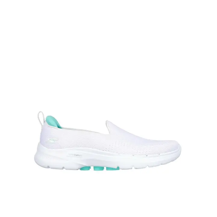 SKECHERS 124571_WTQ Zapatillas deportivas de mujer blancos en textil 79553 - 1