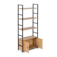 Estantería tipo loft con armario cerrado 58.5x23.5x144cm Estantería tipo loft con mueble cerrado, fabricada con materiales de primera calidad y diseñada siguiendo las últimas tendencias. - details 6
