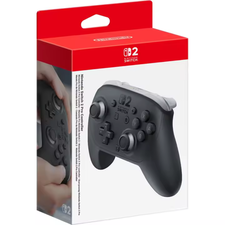 MANDO NINTENDO SWITCH 2 PRO CONTROLLER PARA NINTENDO SWITCH 2 VERSIÓN ESPAÑOLA GARANTÍA EUROPEA EU WARRANTY - 1
