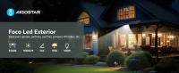Aigostar Foco LED Exterior 100W 9000LM, Impermeable IP65, 6500K, 2PCS - details 0