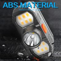 Nueva Lámpara Frontal LED COB Mini Portátil Recargable Con USB Impermeable Para Pesca Y Trabajo Al Aire Libre Lámpara Torcha Montada En La Cabeza - details 5