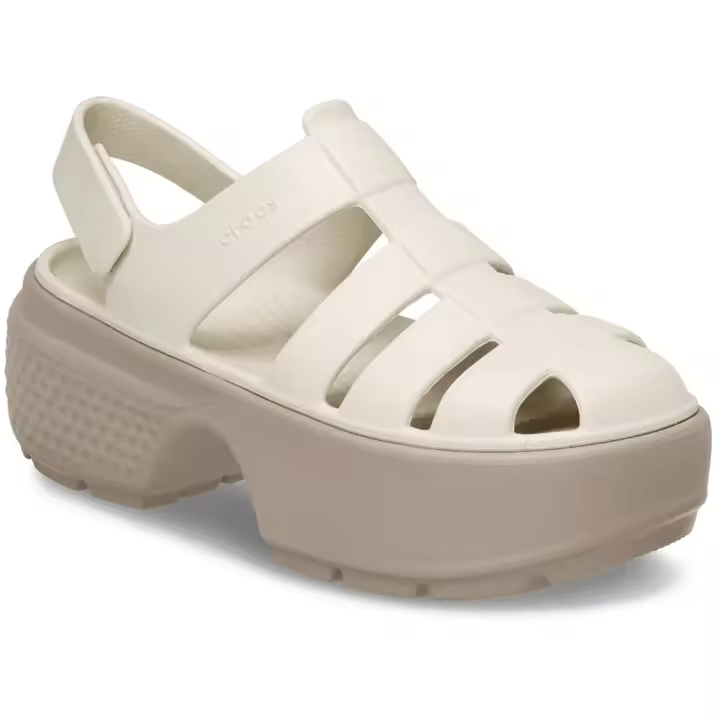 Calzado hombre Chanclas Crocs Chanclas Stomp Fisherman Blanco - 1