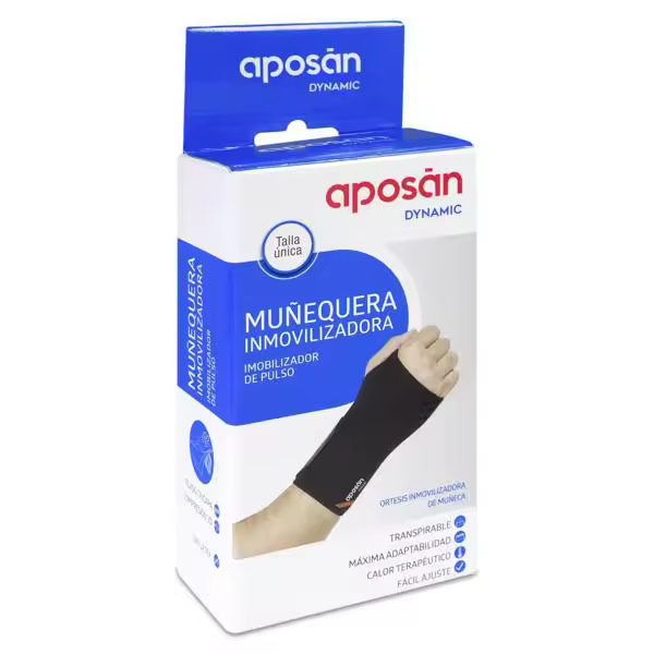 Aposan Muñequera inmovilizadora con fleje par ajuste mano izquierda - 1