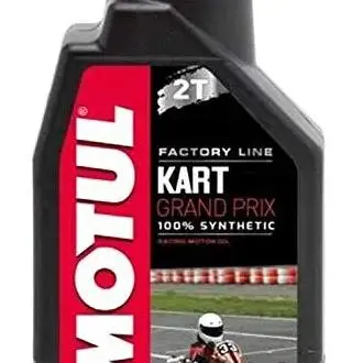 Aceite de Motor MOTUL Kart Grand Prix 1 Litros - Mejora el Rendimiento del Motor - 1