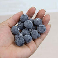 50 Pcs Modelos De Arándanos Azul Simulación Frutas Artificiales Decorativas Falso Poliéster Para Adornar Escenas Y Tiendas De Frutas - details 6