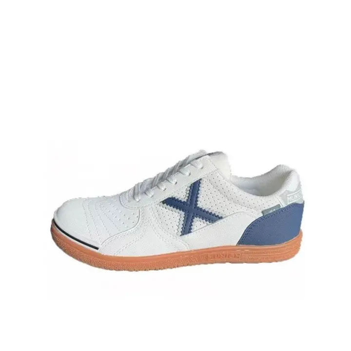 Zapatilla Munich G-3 Atmosfera Blanco/Azul Jr - 1
