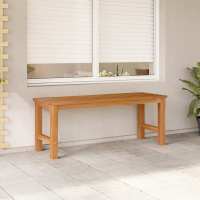 vidaXL Banco de jardín de madera maciza de teca 114 cm - details 0