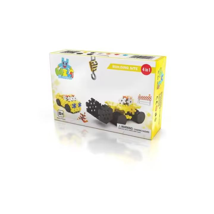 BLOQUES MELI BASIC CONSTRUCCIONES 4 EN 1 A PARTIR DE 3 AÑOS - 1