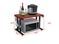 ESTANTERIA MICROONDA ,Soporte de estante para microondas multifuncional , ESTANTE  MICROONDA COCINA especiero, estante horno Estante de almacenamiento Estante para condimentos,especiero, estante horno Estante de almacenamiento Estante para condimentos - details 1