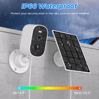 Cámara De Seguridad Exterior Inalámbrica 4MP WIFI Con Panel Solar Batería De 4800mAh Detecta Humanos Tiempo De Soporte Cámara IP De Vigilancia - details 2