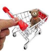 Nueva Mini Carro De Compras Creativo Para Niños Juguete De Artesanía Carro De Herramientas De Almacenamiento Soporte Para Juguetes Regalos Para Niños - details 3