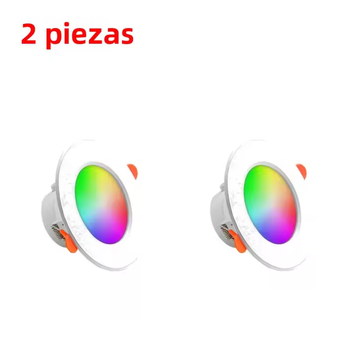 Spot De Techo Recubierto De Color LED 10W Dimmable AC85-265V Control Inteligente Tuya Graffiti Voce APP RGB CW Para Iluminación Interior - 1
