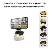 Spotlight LED Portátil De 8IN Luz De Mano Sin Cable Para Pesca Y Emergencias Compatible Con Baterías 18V Makita/Dewalt/Milwaukee - details 4