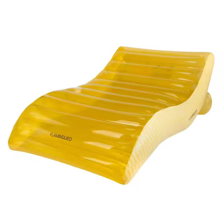 Flamingueo Colchoneta Piscina Tumbona Hinchable Flotadores Piscina Hinchables Para Piscina Hamaca de Agua Flotadores Gigantes 180x114x70 cm - 1