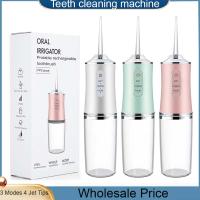 Máquina De Limpieza Dental Portátil Y Sin Cable Con 3 Modos Y 4 Punzadas USB Recargable IPX7 Máquina De Limpieza Oral Para Viajes - details 0