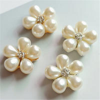 10pcs Botones De Aluminio Con Diamantes Y Perlas Para Decoración De Invitaciones De Boda Y Ropa Accesorios De Joyería Para Niñas - details 10