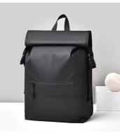 Mochila moderna para hombre, bolso de viaje informal de alta gama, mochila enrollable plegable, bolso de ocio al aire libre - details 19