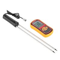 Medidor De Humedad Digital Portátil GM640 LCD Para Granos Como Trigo Arroz Maíz Frijoles Medidor De Temperatura Y Humedad - details 2