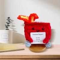 Muñeco De Crochet Divertido Para Decoración De Hogar Y Piso Estilo Europeo Regalo De Navidad Ornamento De Mano Hecho a Medida - details 5