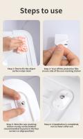Ruedas Giratorias De Acero Inoxidable Para Muebles Mini Rodillos Sueltos Con Adhesivo Universal Rotación 360 Grados Para Cajas De Almacenamiento - details 7