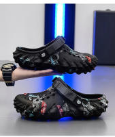 Sandalias De Verano Para Hombres Transpirables Y Cómodas Zapatillas De Deporte Versátiles Para Playa Y Exterior Con Suela Suave Antideslizante Moda Para Jóvenes - details 4
