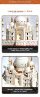 Mini Bricks De Ciudad Taj Mahal Famoso Edificio Micro Modelo De India Bloques Creativos Para Niños Y Adultos Regalo Ideal - details 9