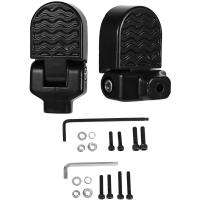 Pared De Bicicleta De Aluminio Para Montaña Y Carretera Pedales Traseros Plegables Antideslizantes Con Asiento De Pie Durable Y Ultraligero - details 1