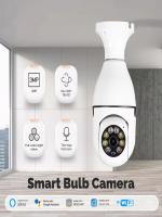 Cámara De Seguridad Inteligente WiFi 3MP Bombilla Con Enchufe E27 Visión Nocturna De Color Rastreo Humano Para Interior - details 0