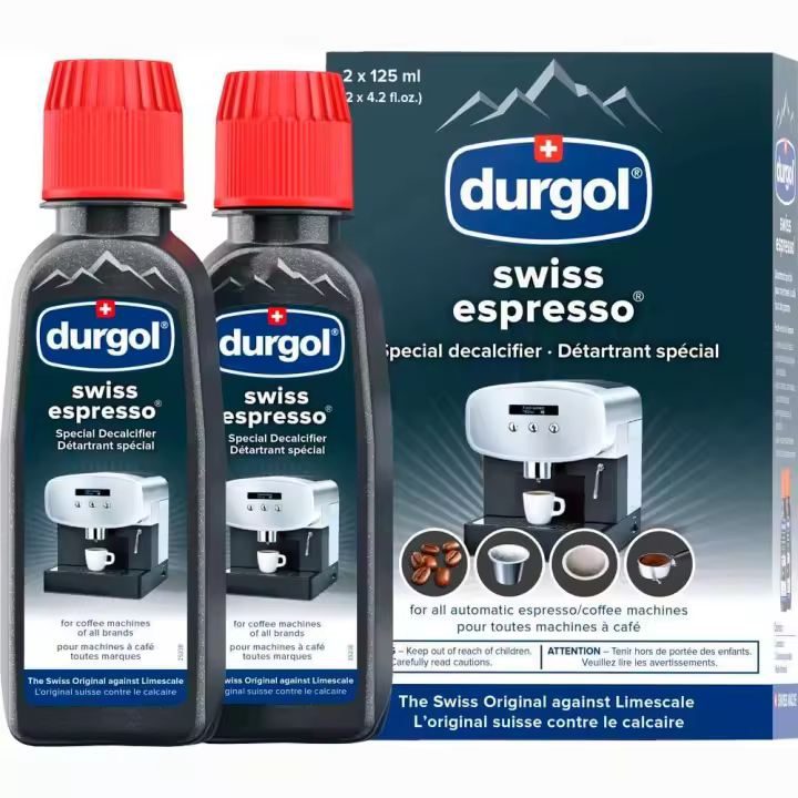 Durgol descalcificador  2 botellas de 125 Ml para todas las cafeteras - 1