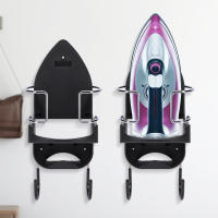 Soporte De Hierro Para Pared Rack Universal Para Taburete De Hierro Porta Hierro Resistente Al Calor Accesorios De Colgador Para Habitación De Lavar Ropa - details 6