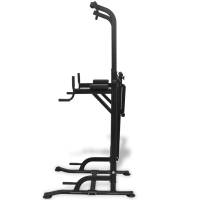 vidaXL Máquina de musculación Power Tower con banco de abdominales - details 3