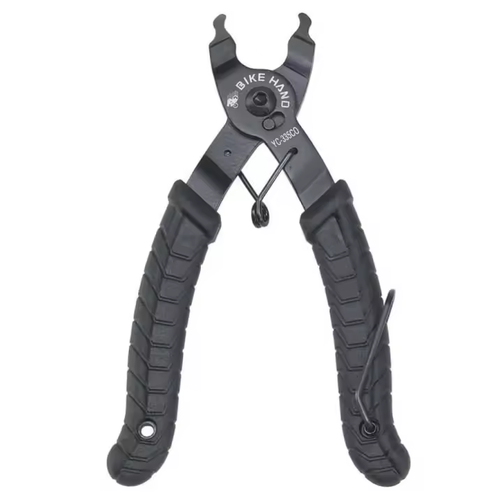 Mantenimiento Herramientas transmisión Bike Hand Conector Cadena Negro - 1