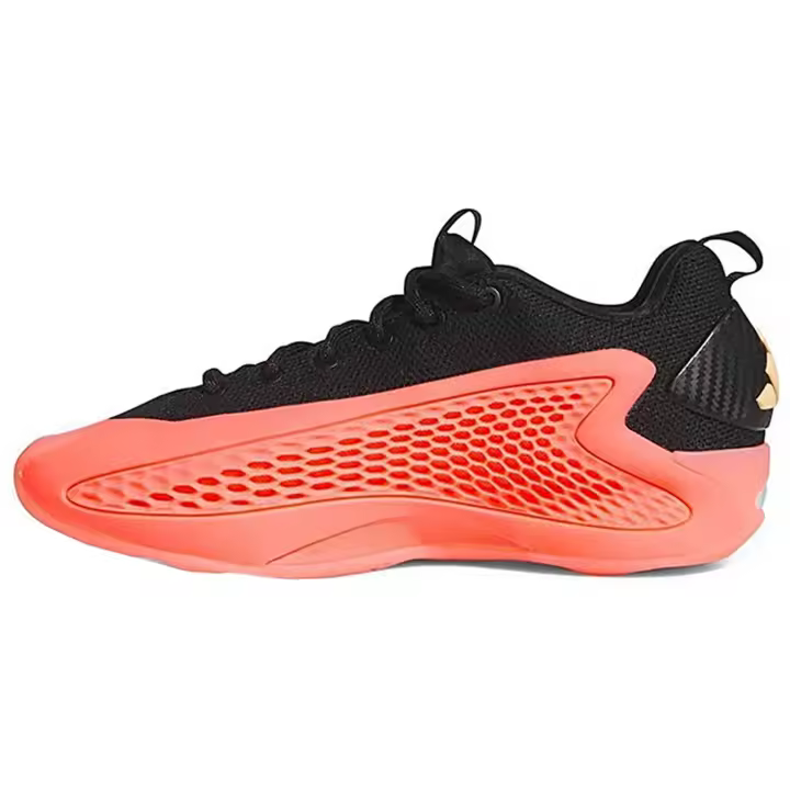 Zapatillas de Baloncesto Adidas A.E. 1 J Low para niños en color naranja - 1