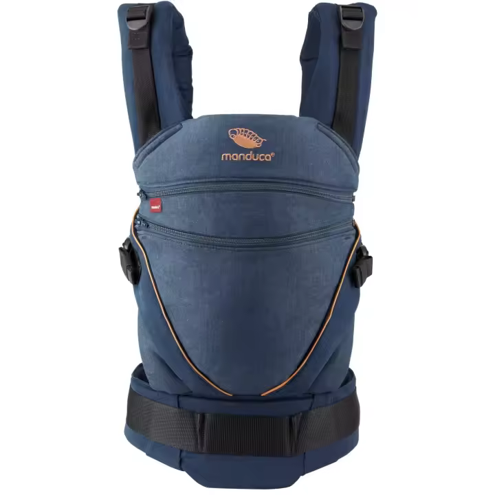 Mochila portabebés Manduca XT, ergonómica, evolutiva, 3 posiciones, para bebés de 3,5 a 20 Kg, elaborada en algodón orgánico 100% - 1